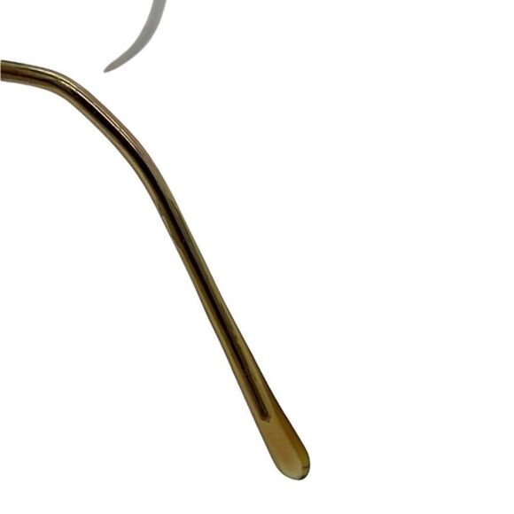 VINTAGE LUXOTTICA Titanium Eyeglass Frames Half-Rim Made in Italy NOT SU… - Picture 10 of 12